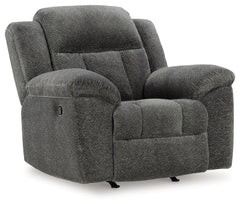 Frohn Graphite Reclining Sofa & Recliner - Ornate Home