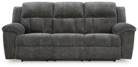 Frohn Graphite Reclining Sofa & Recliner - Ornate Home