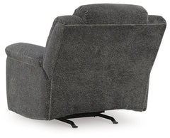 Frohn Graphite Reclining Sofa and Loveseat and 2 Recliners - Ornate Home