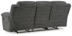 Frohn Graphite Reclining Sofa and Loveseat and 2 Recliners - Ornate Home
