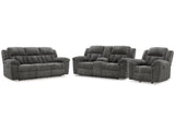 Frohn Reclining Sofa, Loveseat and Recliner - Ornate Home