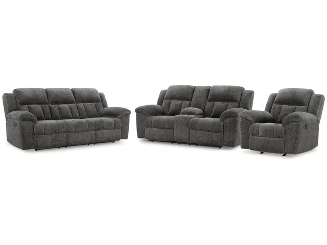 Frohn Reclining Sofa, Loveseat and Recliner - Ornate Home