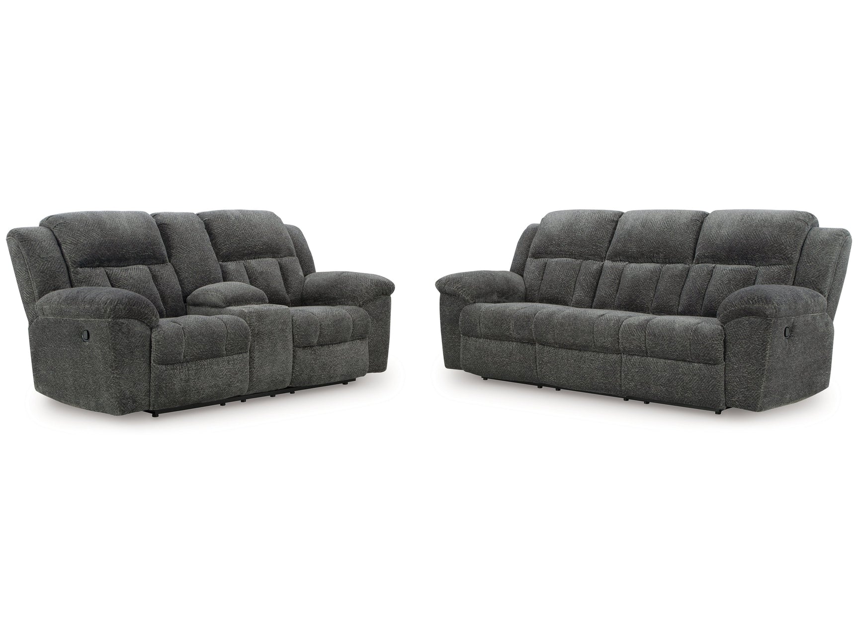 Frohn Reclining Sofa and Loveseat - Ornate Home