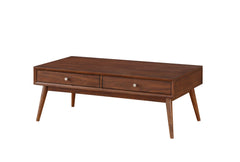 Frolic Brown Coffee Table - Ornate Home