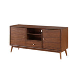 Frolic Brown TV Stand - Ornate Home