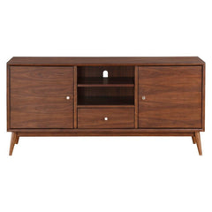 Frolic Brown TV Stand - Ornate Home