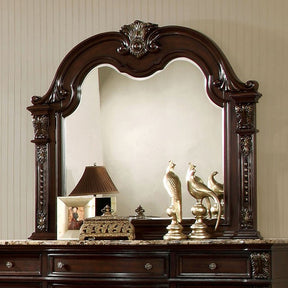 Fromberg Brown Cherry Mirror - Ornate Home
