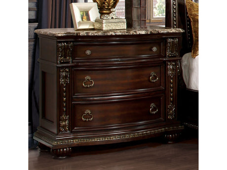 Fromberg Brown Cherry Nightstand - Ornate Home