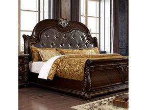 Fromberg Brown Cherry  Queen Bed - Ornate Home