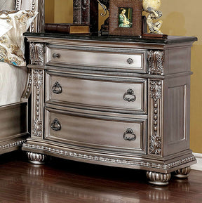 Fromberg Champagne Nightstand - Ornate Home