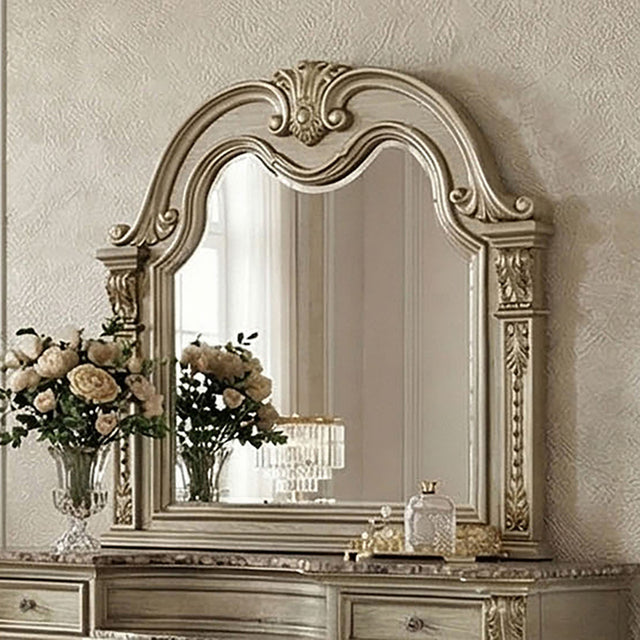 Fromberg Gold Champagne Mirror - Ornate Home