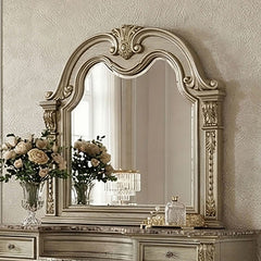Fromberg Gold Champagne Dresser w/ Marble Top - Ornate Home