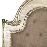 Fromberg Gold Champagne E.King Bed - Ornate Home