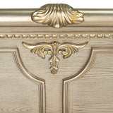 Fromberg Gold Champagne E.King Bed - Ornate Home