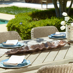 Frond Bronze Indoor-Outdoor Leaf Tray - Ornate Home
