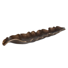 Frond Bronze Indoor-Outdoor Leaf Tray - Ornate Home