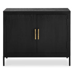 Front Range Dark Oak 2 Door Cabinet - Ornate Home