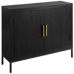 Front Range Dark Oak 2 Door Cabinet - Ornate Home
