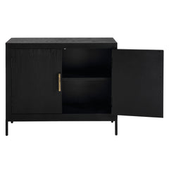 Front Range Dark Oak 2 Door Cabinet - Ornate Home