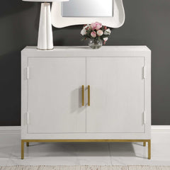 Front Range White 2 Door Cabinet - Ornate Home