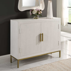 Front Range White 2 Door Cabinet - Ornate Home