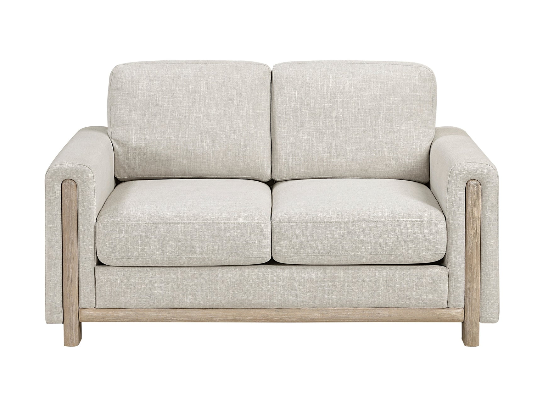 Froska Beige Loveseat - Ornate Home