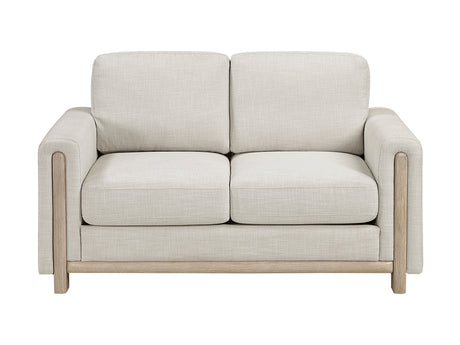 Froska Beige Loveseat - Ornate Home