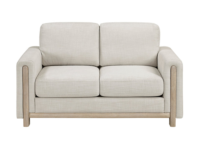Froska Beige Loveseat - Ornate Home