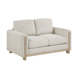 Froska Beige Loveseat - Ornate Home