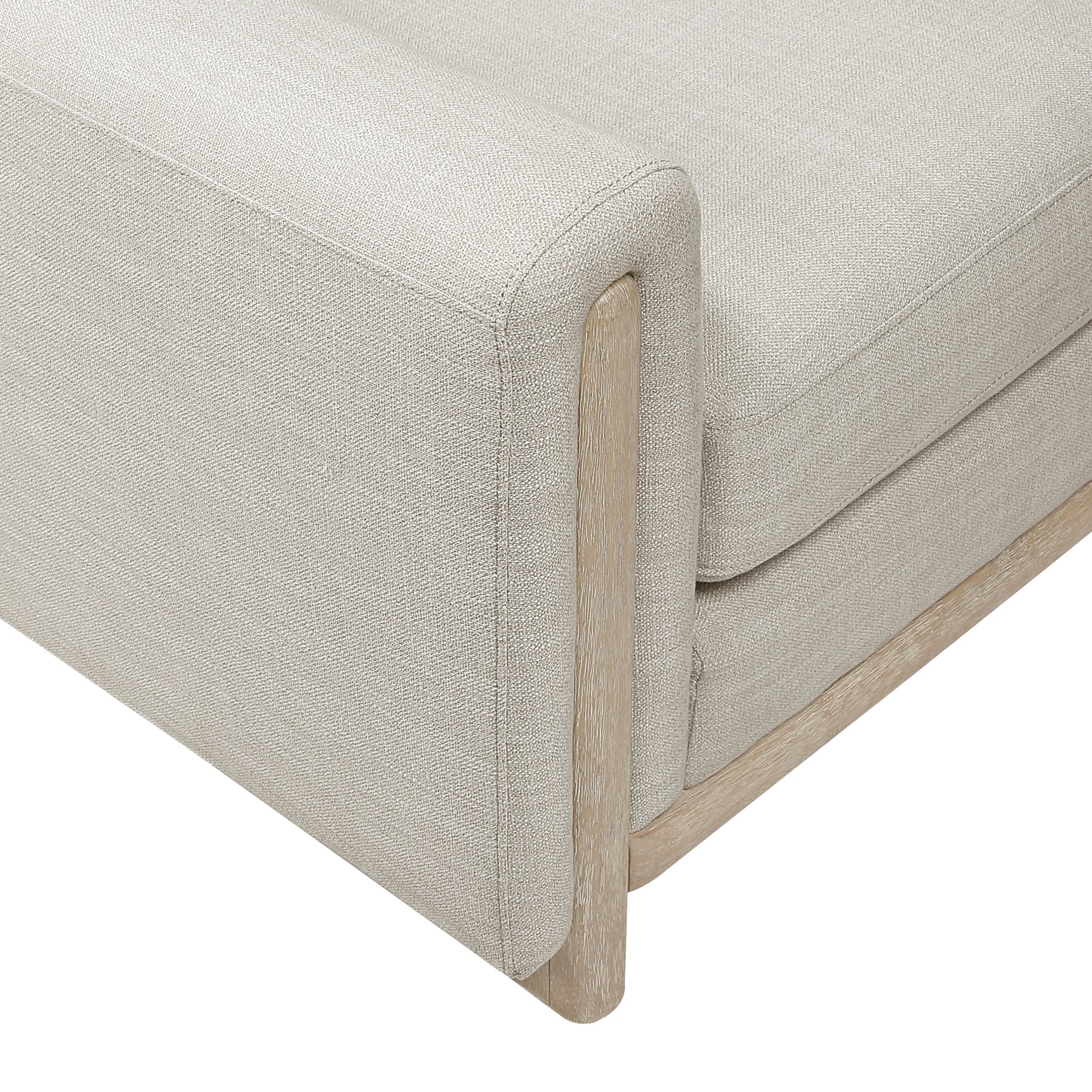 Froska Beige Loveseat - Ornate Home