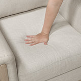 Froska Beige Loveseat - Ornate Home