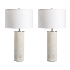 Frost White Table Lamp (Set of 2) - Ornate Home