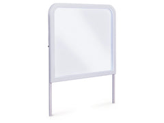 Frostlyn White Bedroom Mirror - Ornate Home