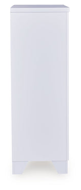 Frostlyn White Chest of Drawers (Online Special Price) - Ornate Home