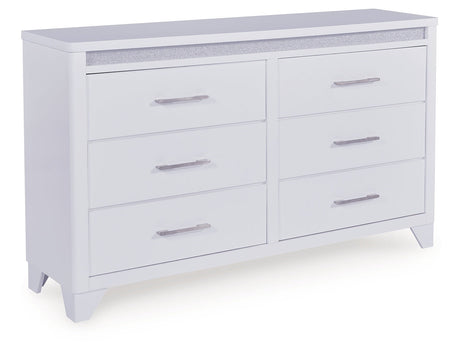 Frostlyn White Dresser (Online Special Price) - Ornate Home