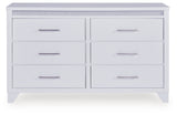 Frostlyn White Dresser (Online Special Price) - Ornate Home