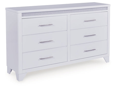 Frostlyn White Dresser - Ornate Home