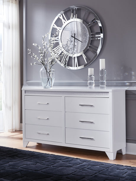 Frostlyn White Dresser - Ornate Home