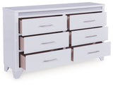 Frostlyn White Dresser - Ornate Home