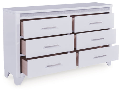Frostlyn White Dresser - Ornate Home