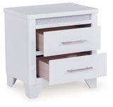 Frostlyn White Nightstand (Online Special Price) - Ornate Home