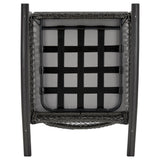 Fruttuo Patio Rocking Chair with Grey Cushions - Ornate Home