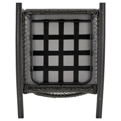 Fruttuo Patio Rocking Chair with Grey Cushions - Ornate Home