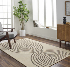 Fuat Beige Area Rug - Clearance - Ornate Home