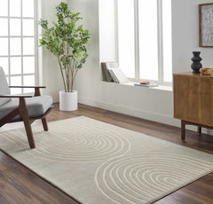 Fuat Medium Gray Area Rug - Clearance - Ornate Home