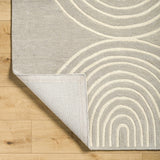Fuat Medium Gray Area Rug - Clearance - Ornate Home