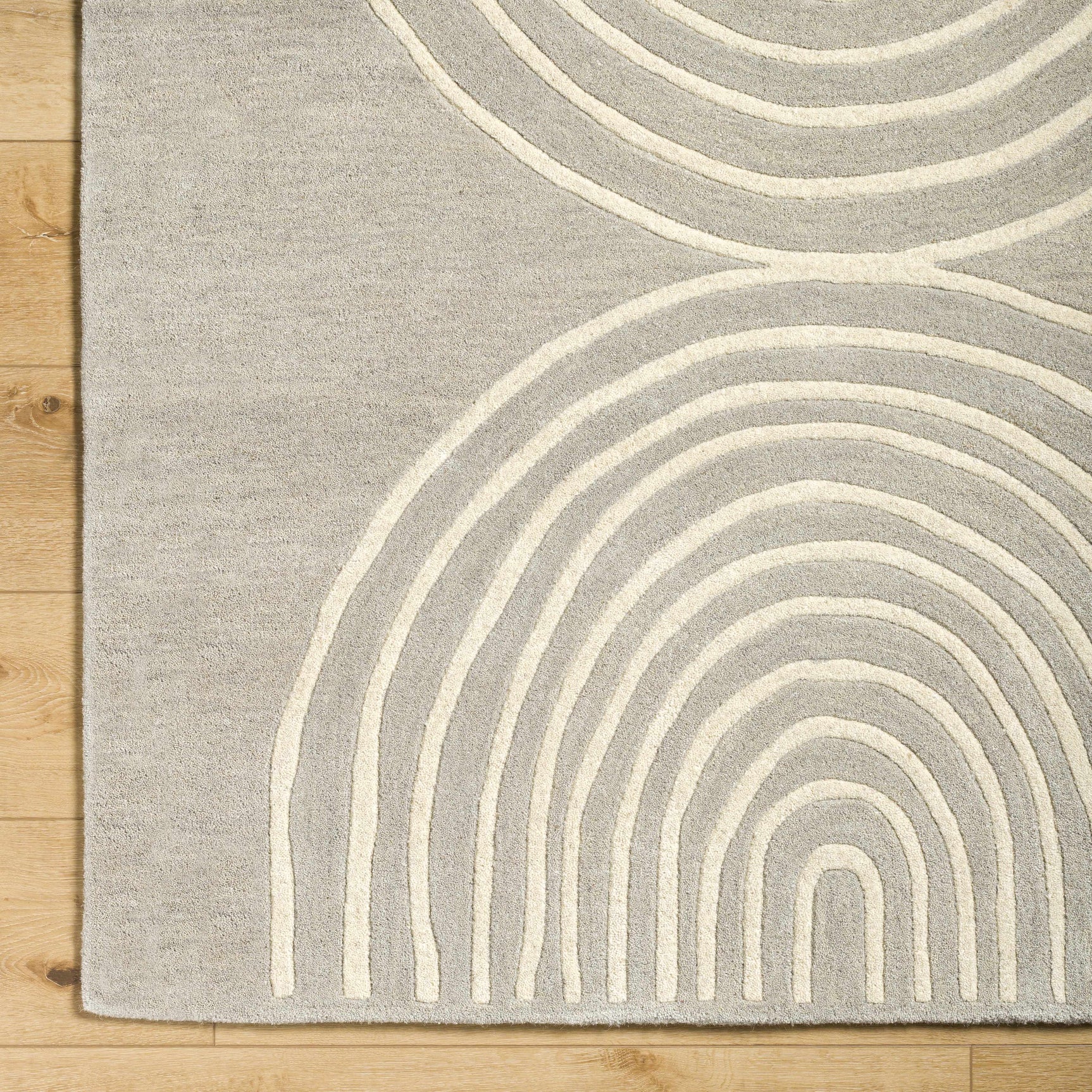 Fuat Medium Gray Area Rug - Clearance - Ornate Home