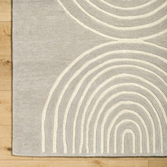 Fuat Medium Gray Area Rug - Clearance - Ornate Home