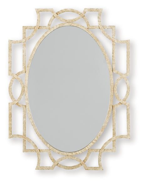 Fulkmore Antique Gold Finish Accent Mirror - Ornate Home