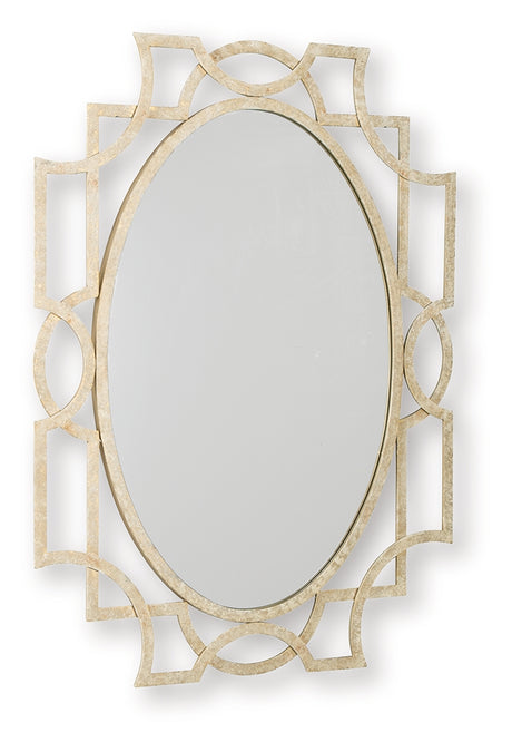 Fulkmore Antique Gold Finish Accent Mirror - Ornate Home
